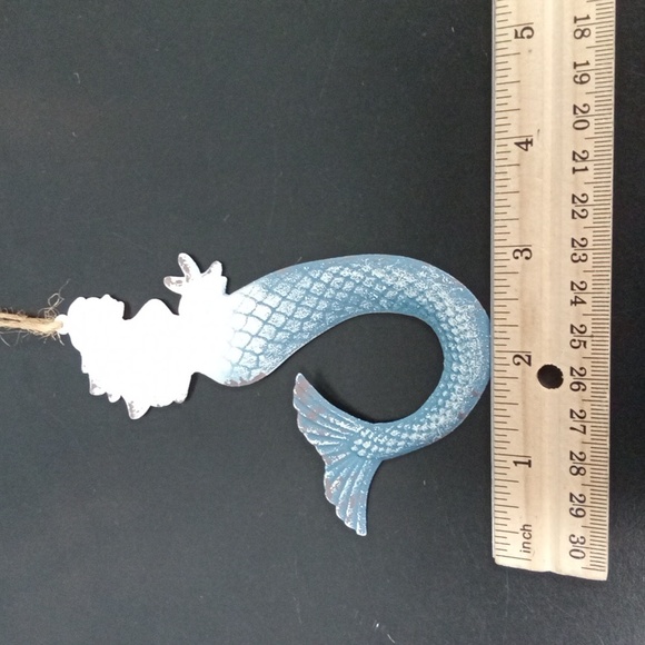 Mermaid Ornament Shabby Chic - Picture 9 of 9